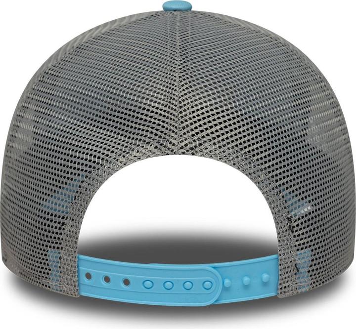 Actual product image New Era A-Frame Trucker Cap - Brand Patch Sky Blue (One size)