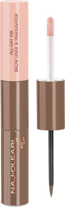 Naj Oleari NAJ-OLEARI Brow Liner & Illuminating Makeup Cilia 01 Blondes (Blonde)