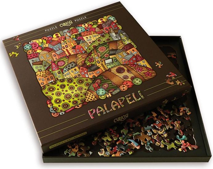 Produktbild Curiosi Puzzle Palapeli Bergdorf (210 Teile)