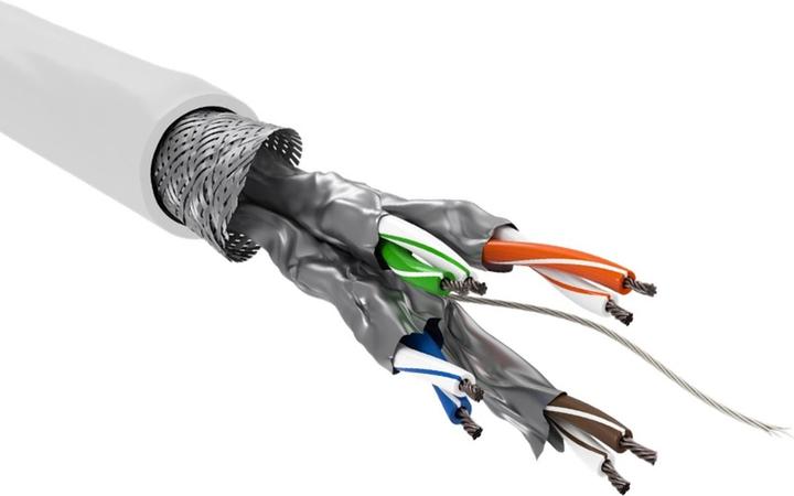 Produktbild Goobay Netzwerkkabel (S/FTP, CAT6, 100 m)