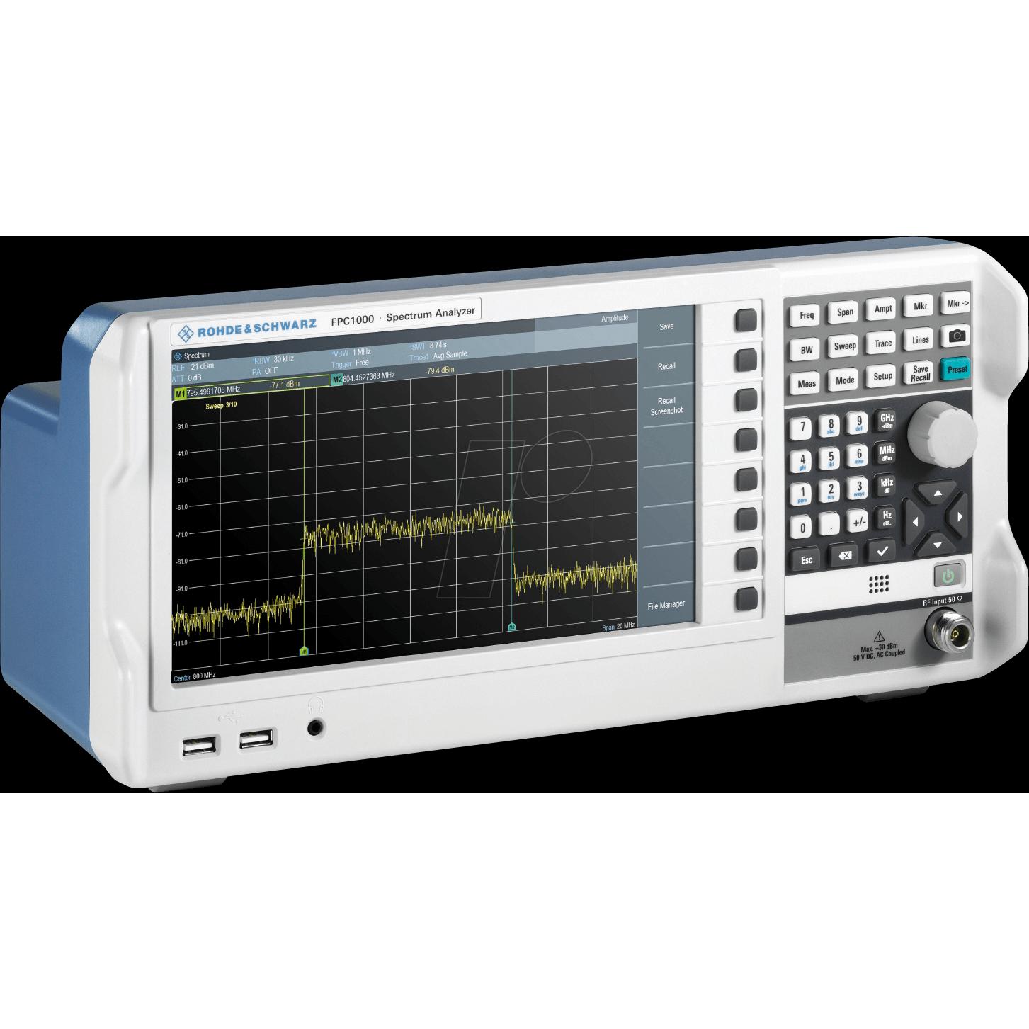 Rohde & Schwarz FPC-P3 Spektrum-Analysator, Sp, Messtechnik