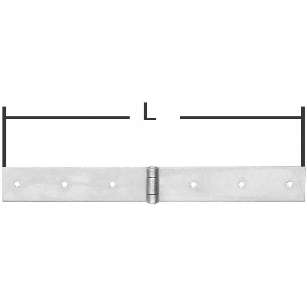 Magni, Baubeschläge + Holzverbinder, Pollmann Kistenbänder 35x2 5x500mmhell verz. (Kistenbänder, 500 Stk.)