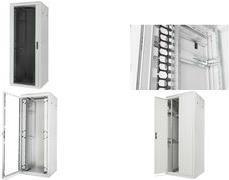 Produktbild Digitus Netzwerkschrank varioFLEX 42HE 2022x800x1000mm grau (Speditionsversand) (42 HE, 19 Zoll Rack)