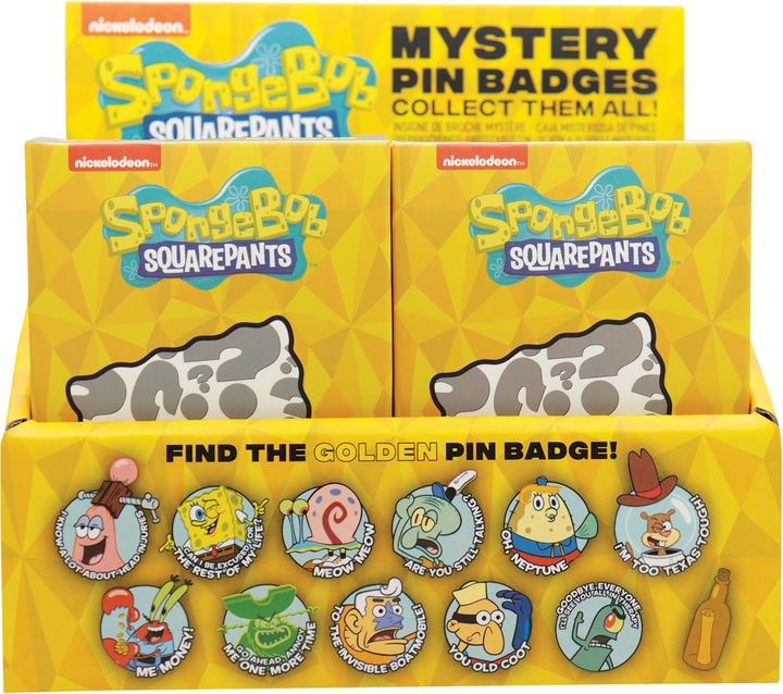 Immagine prodotto Fanattik SpongeBob SquarePants Spilletta misteriosa da esposizione (12)