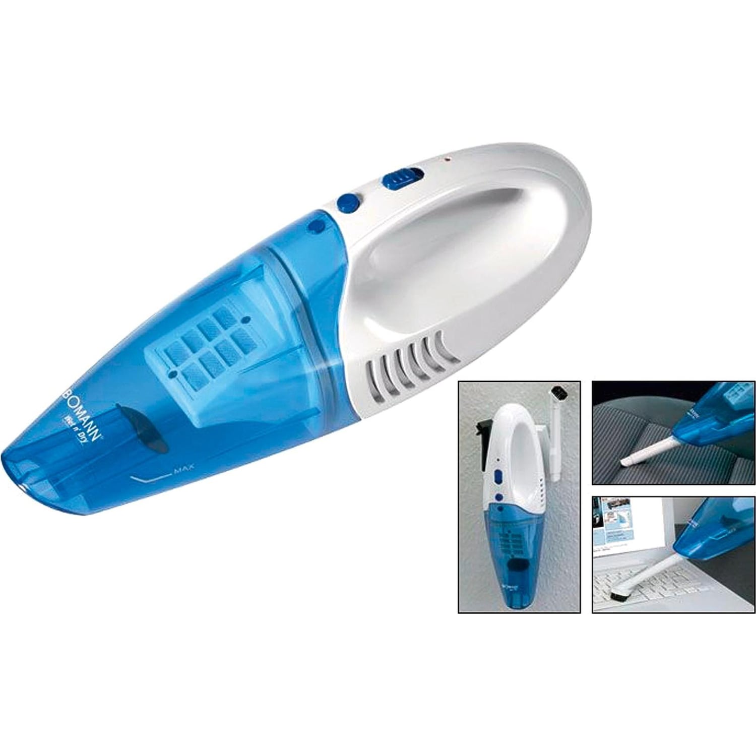 Bomann Aks 960 Cb, Staubsauger, Blau, Weiss