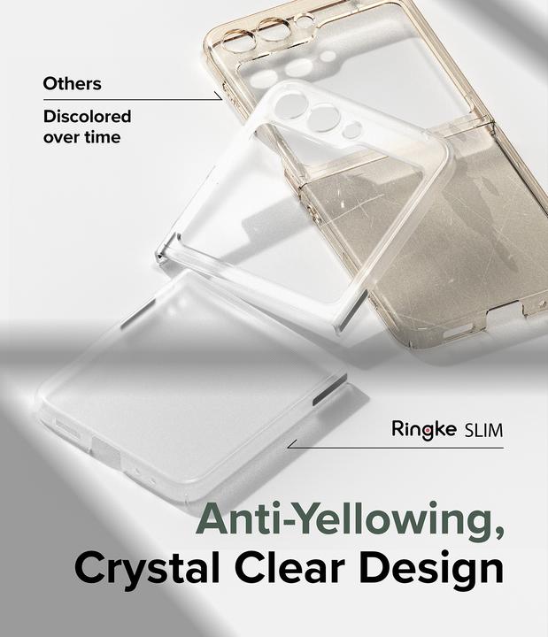 Produktbild Ringke Case for Galaxy Z Flip 5 SLIM MATTE CLEAR (Samsung Galaxy Z Flip5)