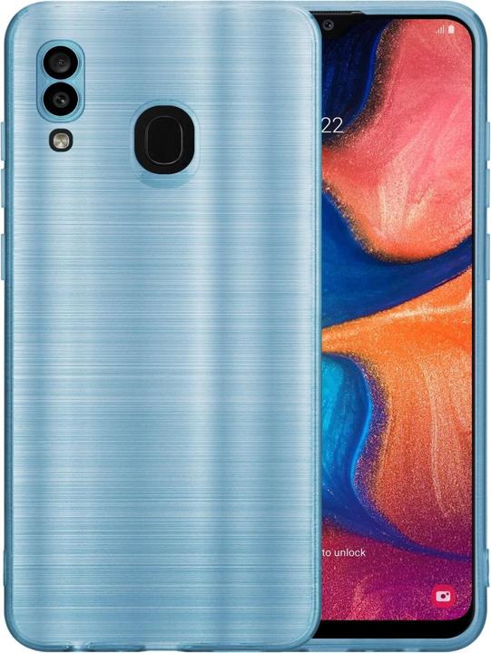 Actual product image Cadorabo Case for Samsung Galaxy A20 / A30 / M10s in TPU Brushed Camera Protector LM160 Style (Samsung Galaxy A20, Samsung Galaxy M10s, TCL A30)