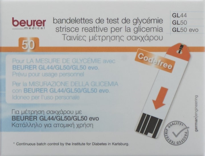 Immagine prodotto Beurer Strisce reattive per GL44 e GL50 (Strisce reattive)