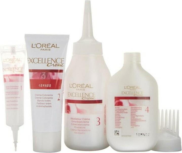 Produktbild L'Oréal Paris Dauerfärbung Excellence Dunkles Kastanien (Nº 3 Dunkles Kastanienbraun)