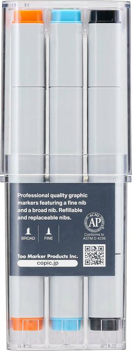 Actual product image Copic Classic (12x)