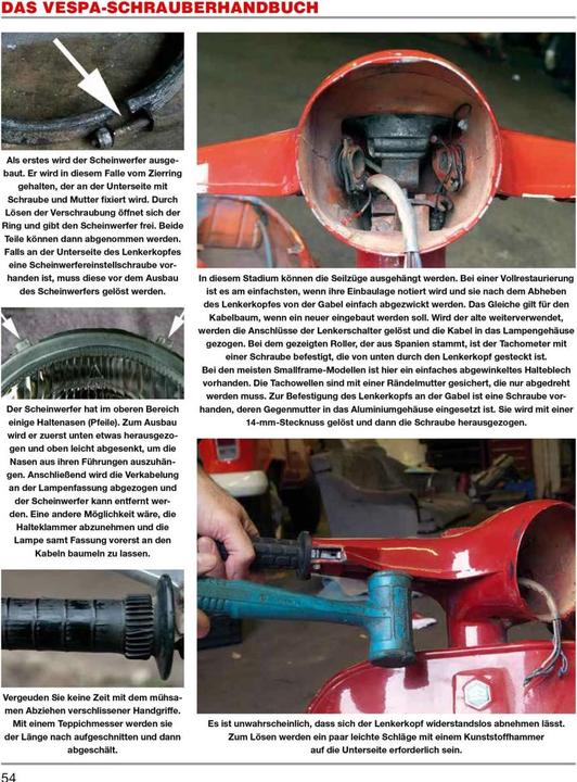Produktbild Werkstatt. Das Vespa (Deutsch, Mark Paxton, 2015)
