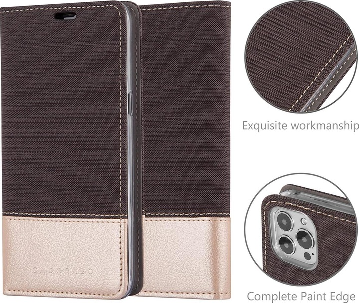 Immagine prodotto Cadorabo Copertina del libro Jeans (Apple iPhone 13 Pro Max)