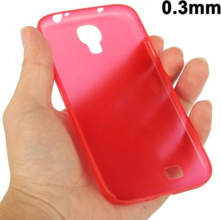 Produktbild König Design TPU Schutzhülle ultradünn 0,3mm für Samsung Galaxy S 4 i9500 (rot) (Samsung Galaxy S4)
