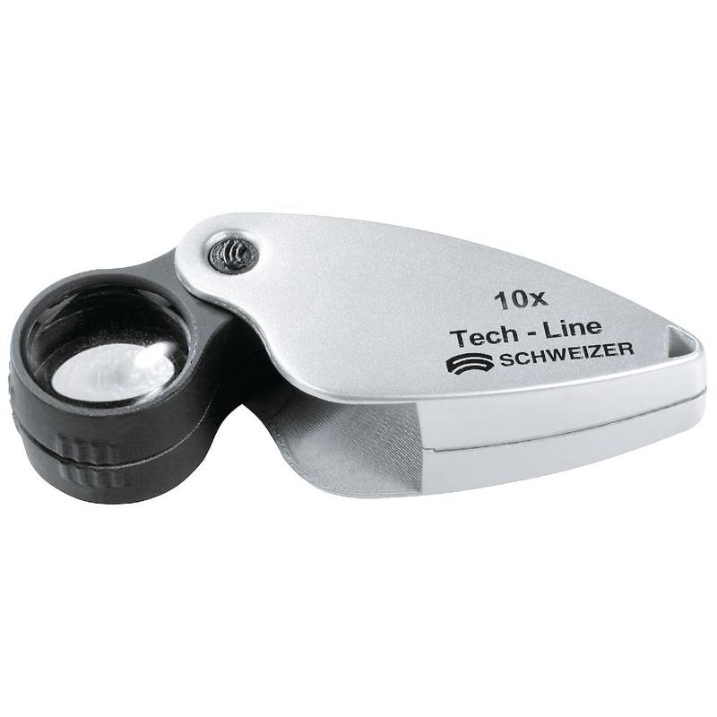Schweizer Optik, Lupe, Präzisions-Klapplupe 15x