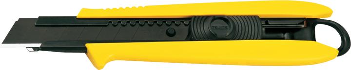 Immagine prodotto Tajima Coltello in gomma rinforzata con fragili lame nere da 18 mm fissate con una ruota (Taglierini)