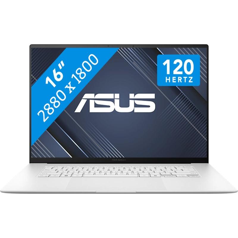 ASUS Zenbook S 16 (16", 1000 GB, 24 GB, Eng. Int., AMD Ryzen AI 9 365), Notebook, Weiss