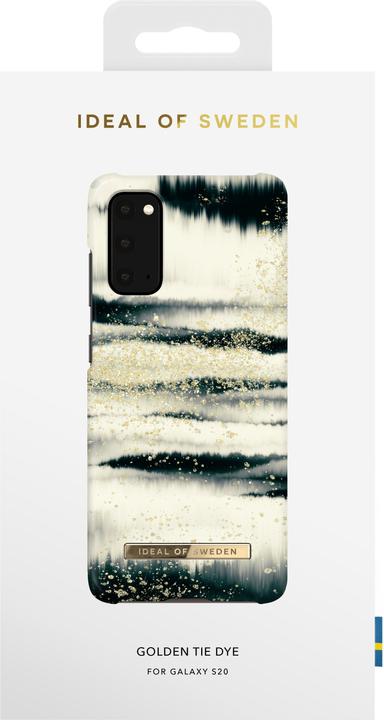 Actual product image iDeal Of Sweden iDeal Fashion Case for Samsung Galaxy S20 - Golden Tie Dye (Samsung Galaxy S20)