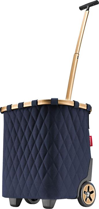 Blau, Dunkelblau, Gold, Rhombus Midnight Gold