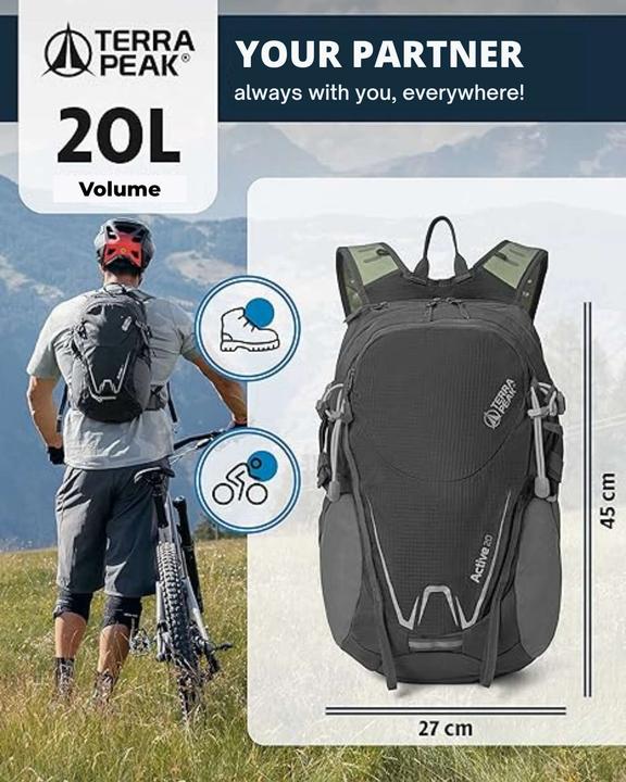Produktbild Terra Peak Wanderrucksack 20L Active (20 l)