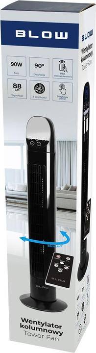 Immagine prodotto Blow Säulenventilator 90W LCD + Fernbedienung