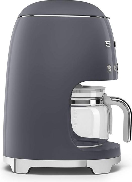 Actual product image Smeg DCF02GREU 50's Style, 10 cups, LED display, slate grey