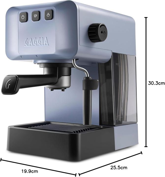 Actual product image Gaggia MACCHINA CAFFE ITALY LIMITED EG2109/04 CIALDE+MACINATO GREY