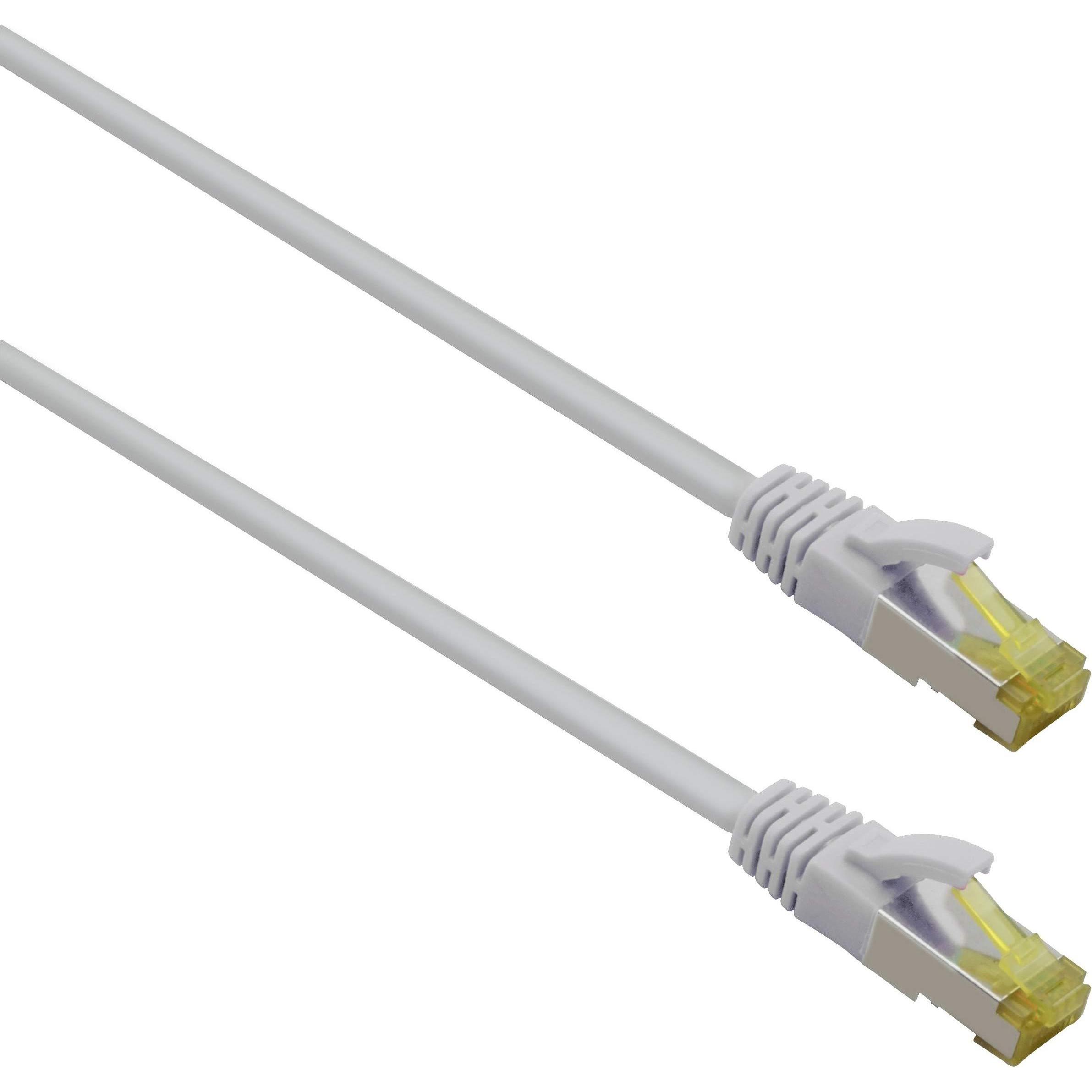 Helos ultra flex Patchkabel S/FTP Cat 6a TPE grau 2,0m (S/FTP, CAT6a, 2 m), Netzwerkkabel
