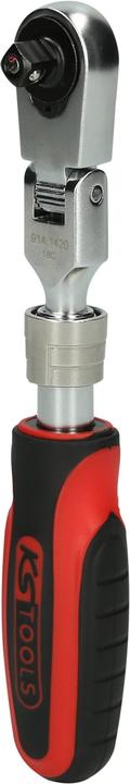 Actual product image KS Tools 1/4" SlimPOWER telescopic joint reversible ratchet (1/4")