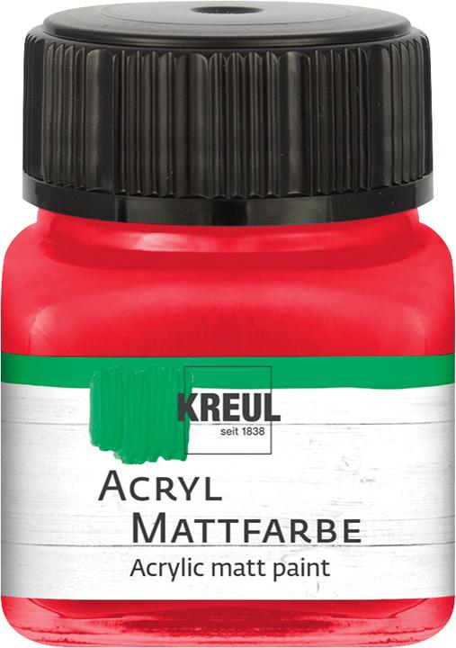 Produktbild Kreul Acryl Mattfarbe Rot 20ml (20 ml)