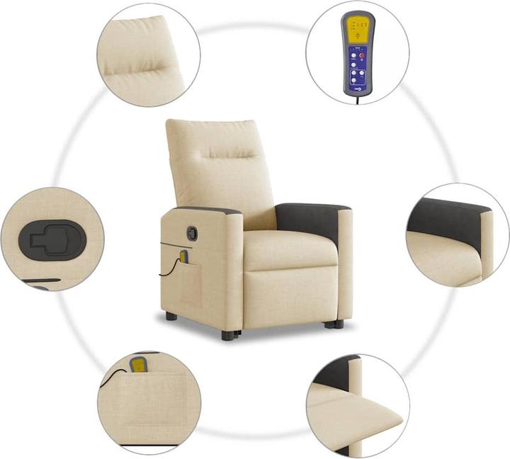 Image du produit vidaXL Massagesessel mit Aufstehhilfe