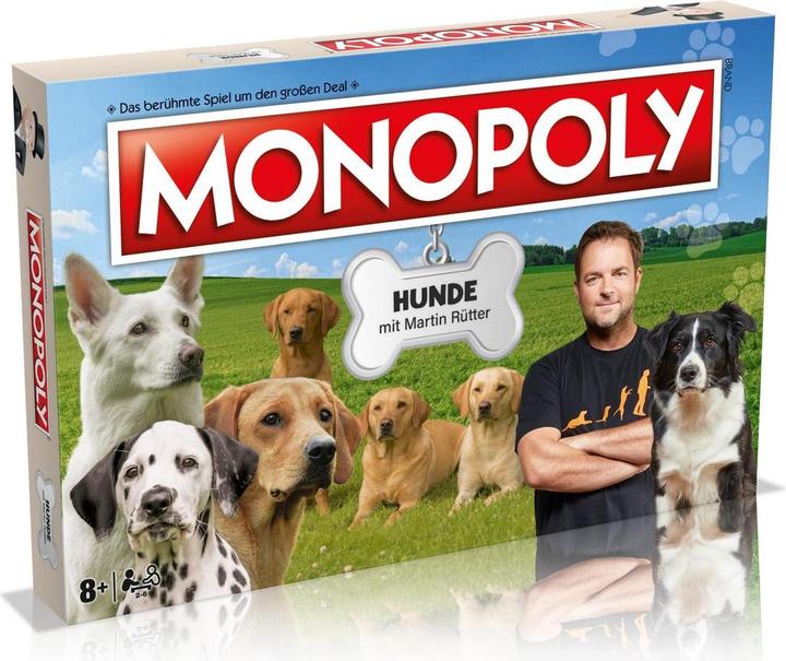Produktbild Winning Moves Monopoly Hunde (Deutsch, 2 - 6 Spieler)