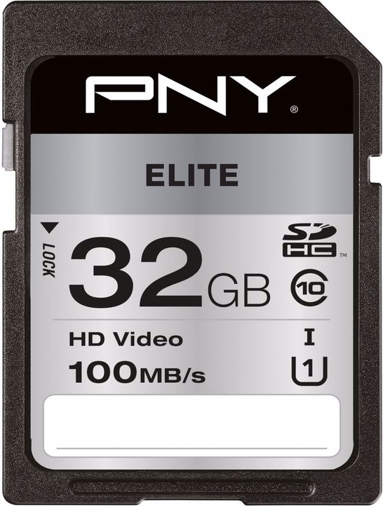 Productafbeelding PNY Elite (32 GB, SDHC, U1, UHS-I)