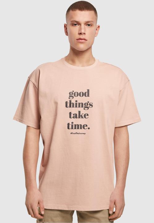 Produktbild Merchcode Good Things Take Time Heavy Oversize Tee - 117181 (4XL)