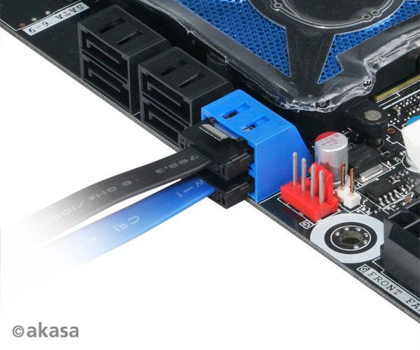Image du produit Akasa Câble Proslim SATA 3
