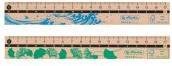 Actual product image Herlitz Ruler GREENline 17 cm (17 cm, Wood)