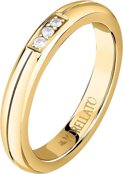 Morellato Decent Gold Plated Love Rings SNA47 Crystal Ring - Circuit: 58mm (58)