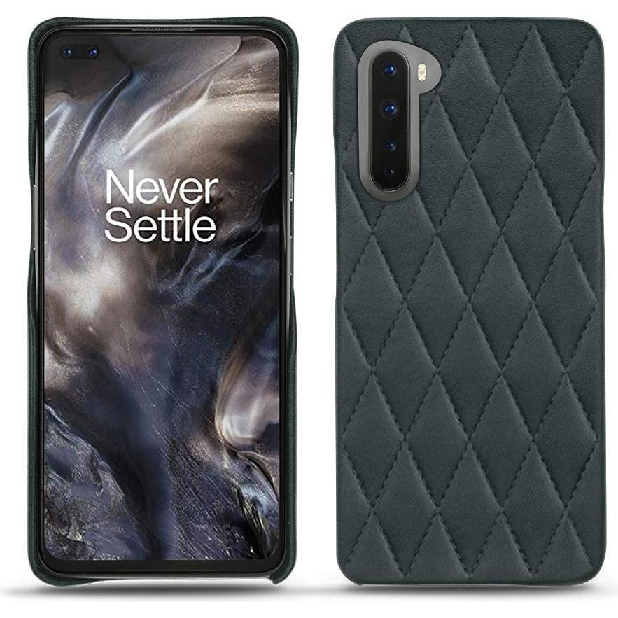 Noreve Lederschutzhülle (OnePlus Nord), Smartphone Hülle, Blau