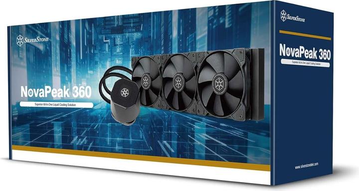 Image du produit Silverstone Technology NovaPeak 360,Solution de refroidissement liquide tout-en-un supérieure, SST-NP360B