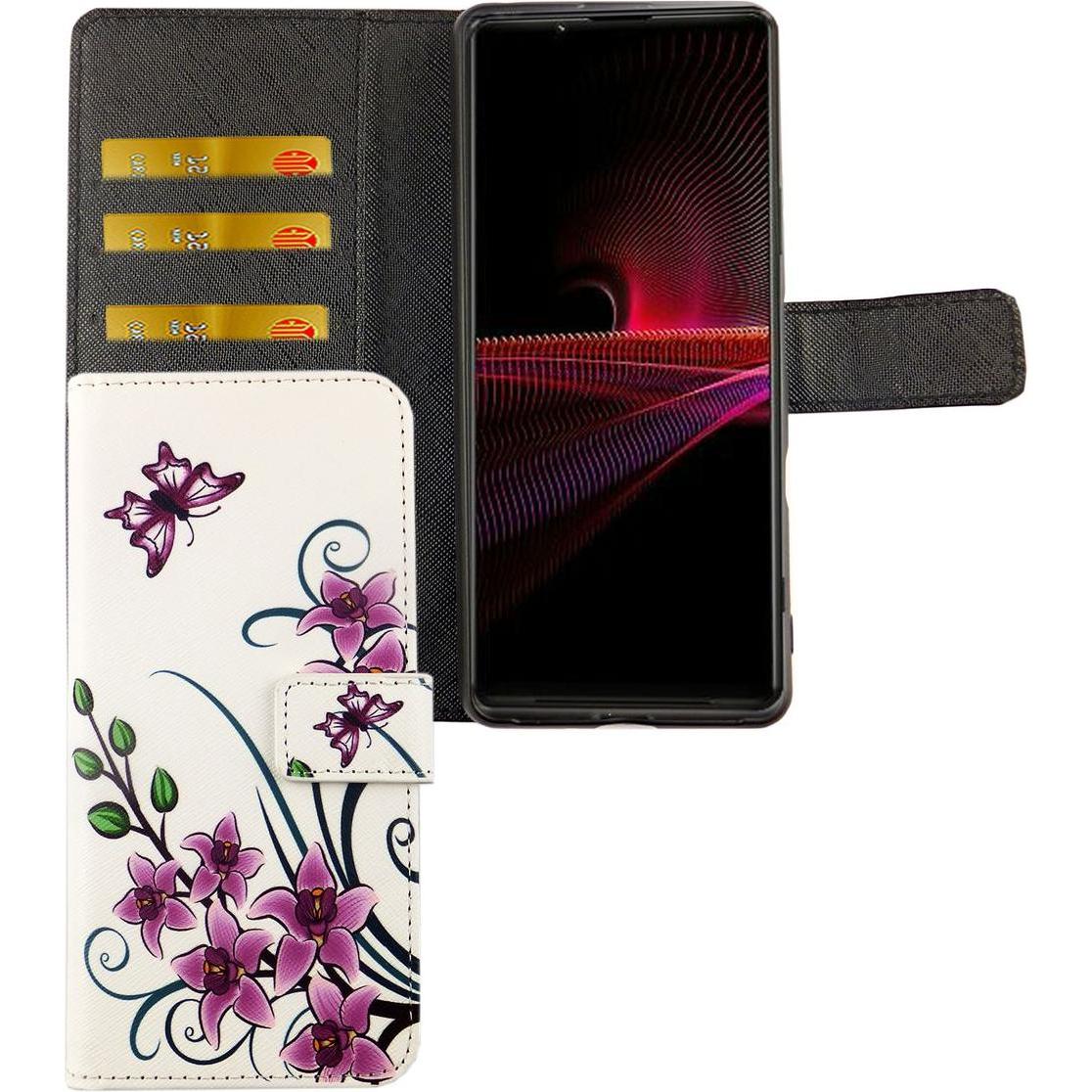 Thumbnail - König Design Handyhülle für Sony Xperia 10 III Case Cover Schutztasche Schutzhülle Bookstyle (Sony Xperia 10 III), Smart...