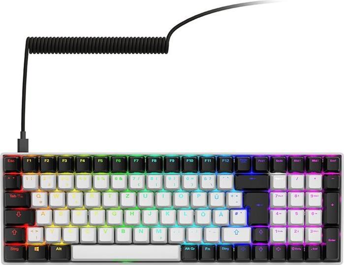 Image du produit Sharkoon SGK50 S2 wh Gateron Yellow FR (Allemagne, Filaire, Sans fil)