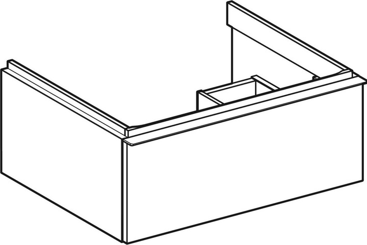 Produktbild Geberit iCon Unterschrank für Waschtisch, 1 Schublade, 59,2x24,7x47,6 cm, 502310 (59 x 47.5 x 25 cm)