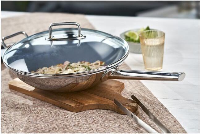 Produktbild Zwilling Plus (32 cm, Wok Pfanne, Edelstahl)