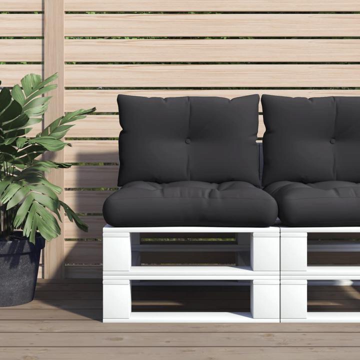 Produktbild vidaXL 10-tlg. Garten-Lounge-Set mit Kissen (61.50 x 60 cm)