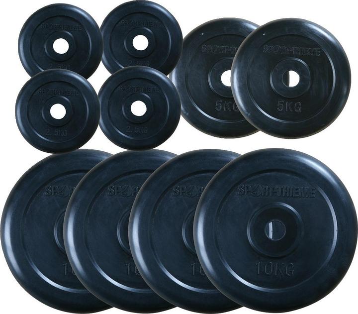 Actual product image Sport-Thieme Hantelscheiben-Set Gummi