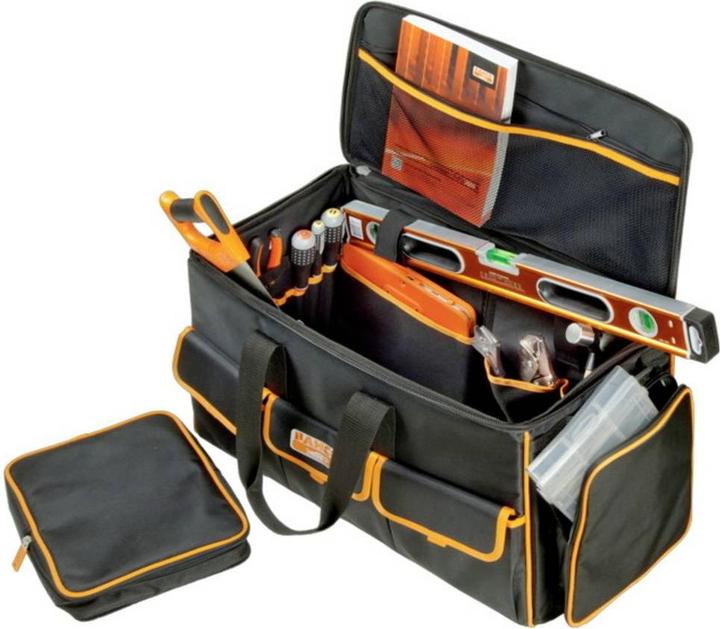Produktbild Bahco Stoff-Werkzeugtasche mit Teleskopgriff und Rädern, 73 l, 385 mm × 325 mm × 665 mm
