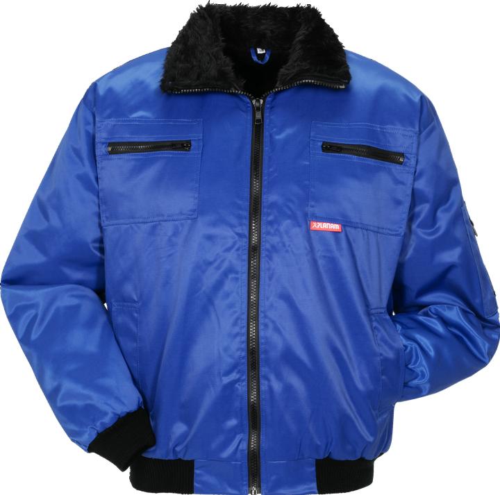 Actual product image Planam Men's pilot jacket GLETSCHER cornflower blue size M (M)