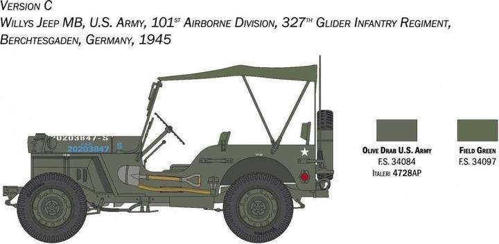 Produktbild 1:24 Willys Jeep MB "80th Anniversary"