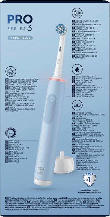 Actual product image Oral-B Pro 3 3000 (Oscillating toothbrush)