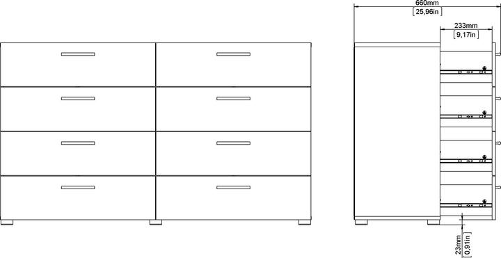 Produktbild Tvilum Pepe (140 x 40.35 x 82 cm)