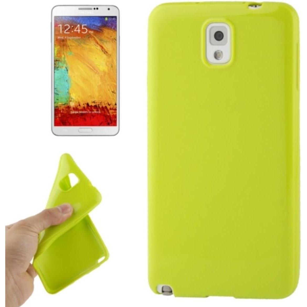 König Design Schutzhülle TPU Case für Handy Samsung Galaxy Note 3 N9000 Grün (Samsung Galaxy Note 3), Smartphone Hülle, ...
